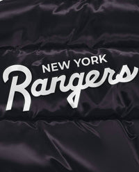 Starter - Men's New York Rangers Down Fill Puffer Jacket