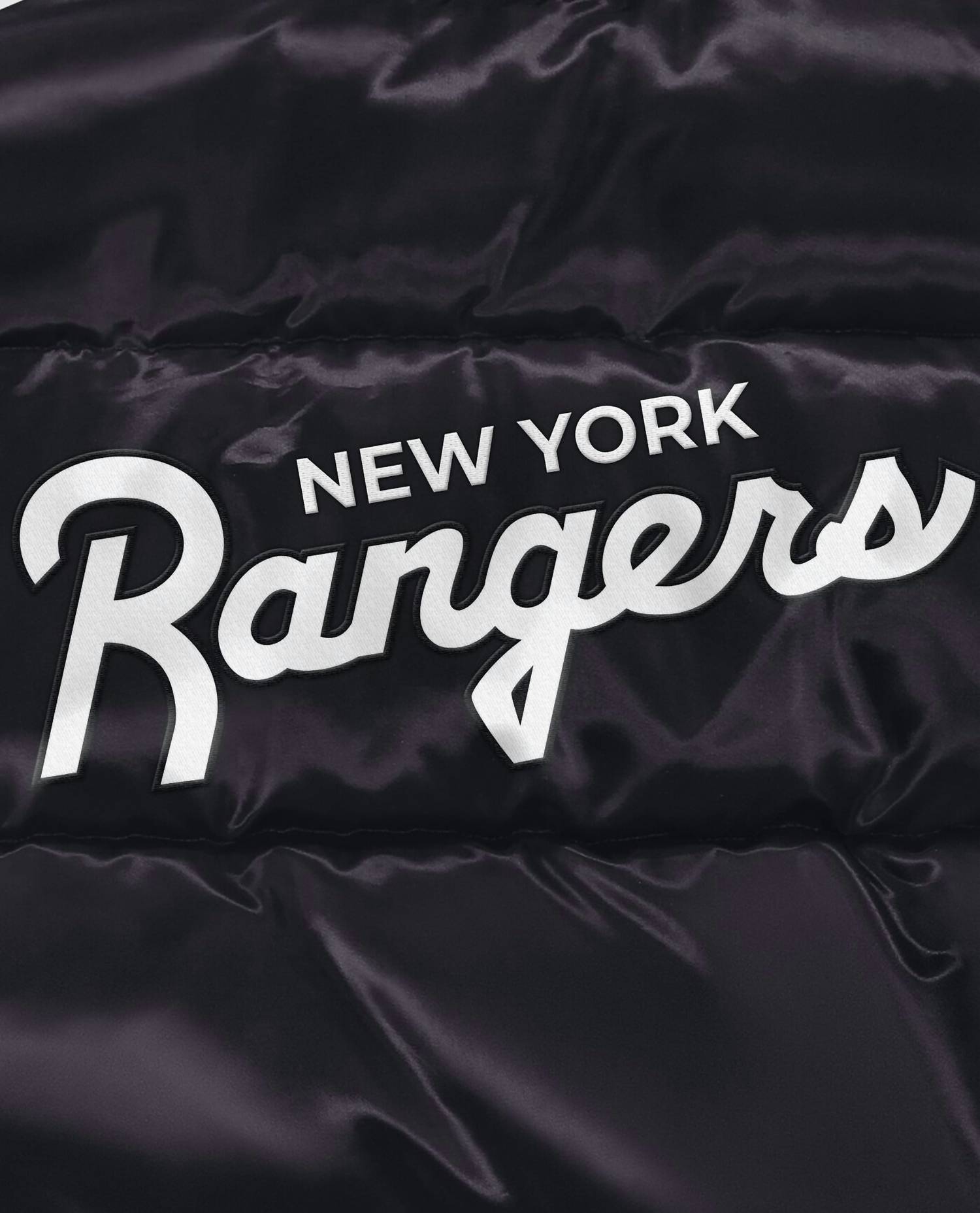 Starter - Men's New York Rangers Down Fill Puffer Jacket