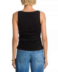 Rag & Bone - Irina Ponte Shirred Tank Top
