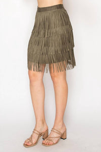 Origami - ELLIS FRINGE SKIRT