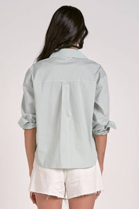 Elan - Mint Long Sleeve Top