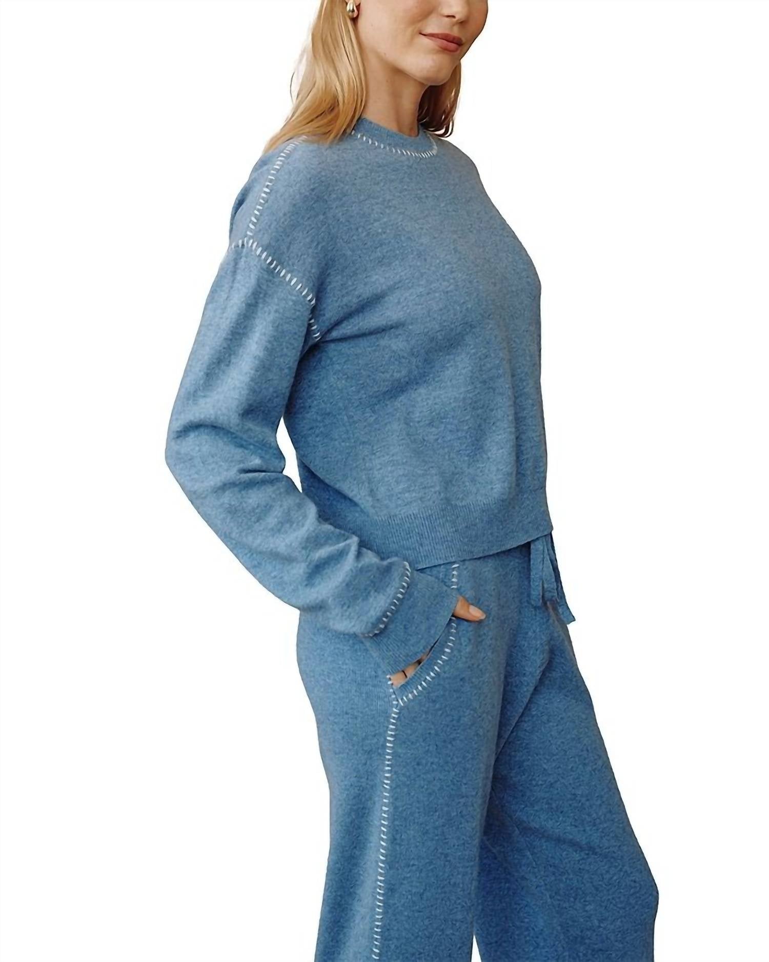 Bella Dahl - Whip Stitch Crewneck Sweater