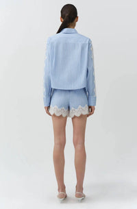 Simkhai - Emmie Cotton Lace Shorts
