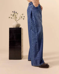 Daze - Hero High Rise Pleated Baggy Pant
