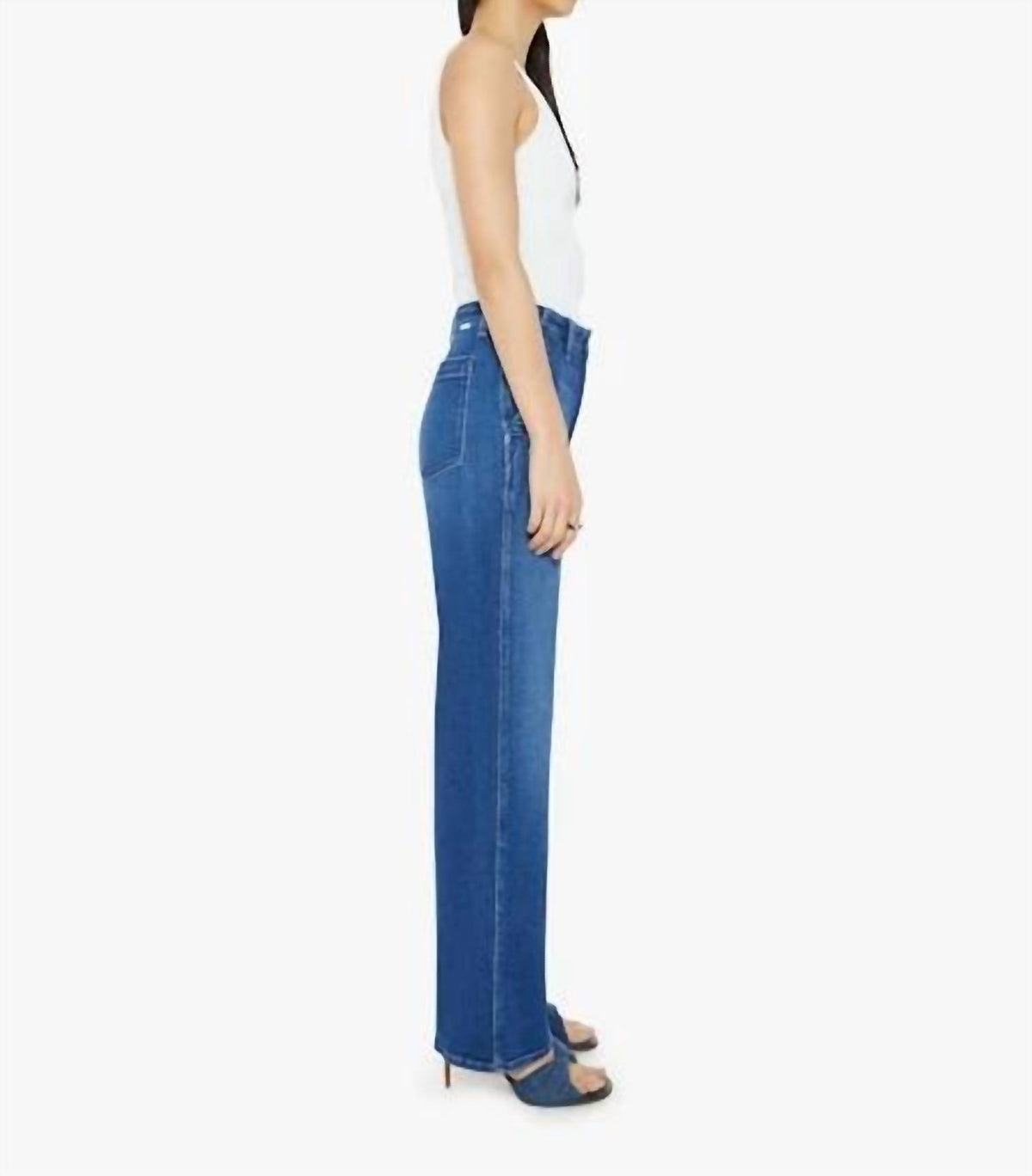 Mother - Major Zip Skimp Straight Jeans