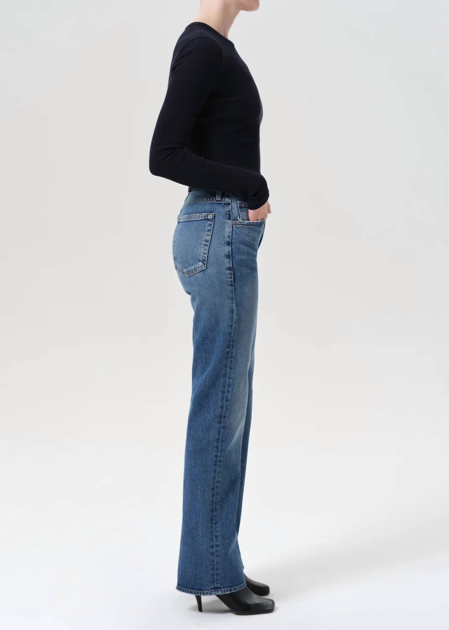 Agolde - Mid Rise Kick Bootcut Jeans