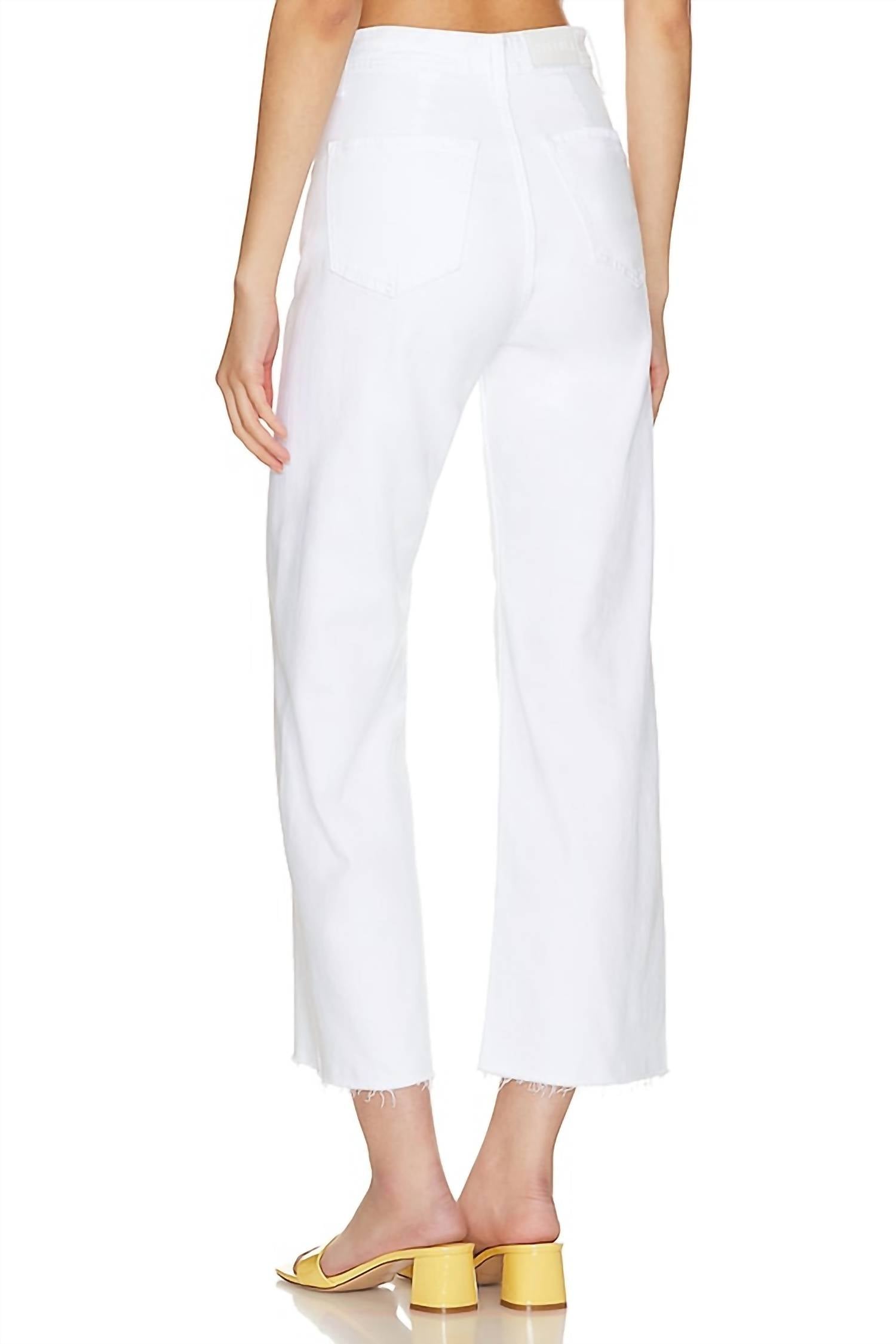 PISTOLA Penny High Rise Wide Leg Jeans in blizzard 1 - women's jeans - alternate view
