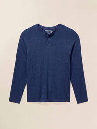 Faherty - Men's Long Sleeve Cloud Henley Top