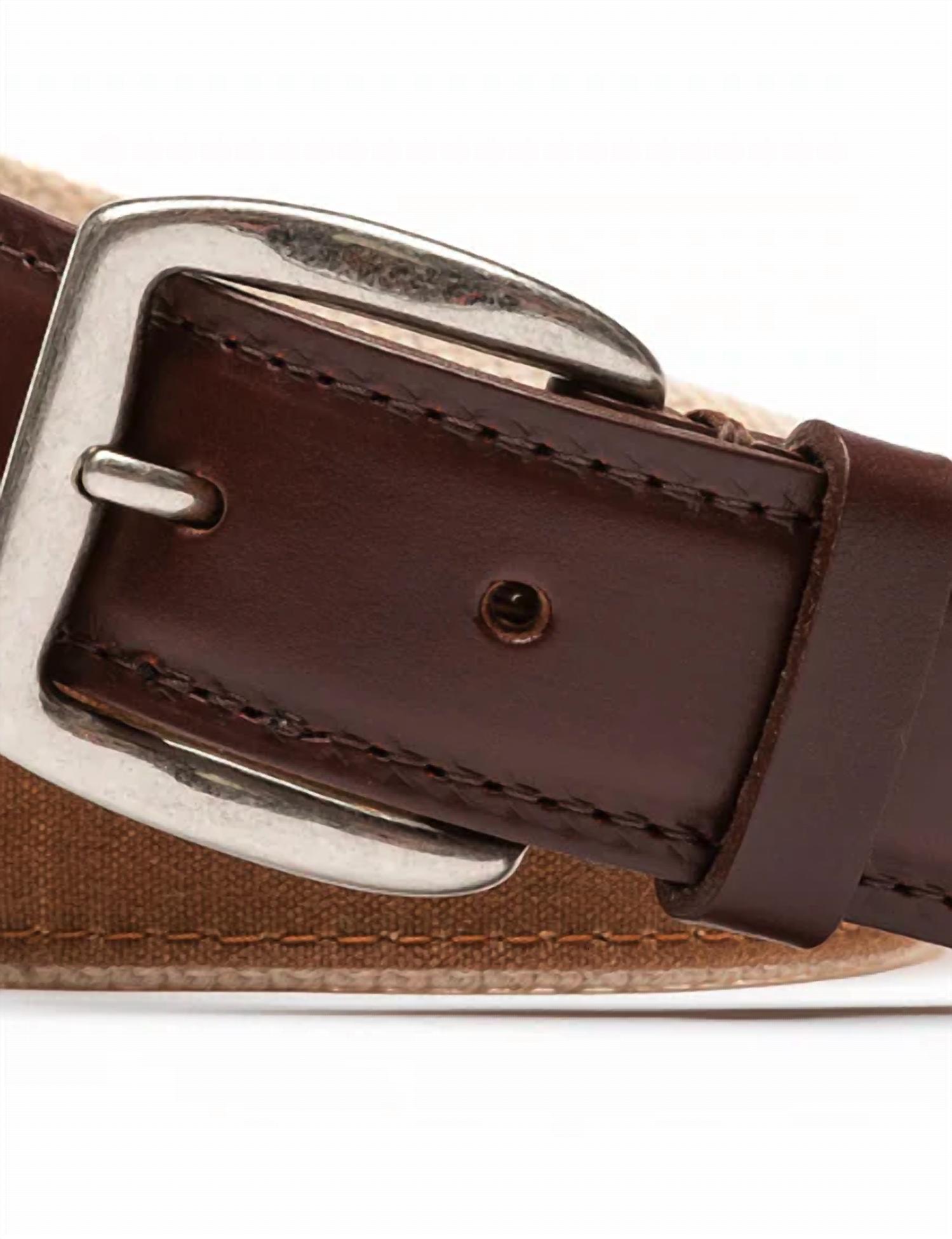 Duck Head - Men's Wax Canvas Belt