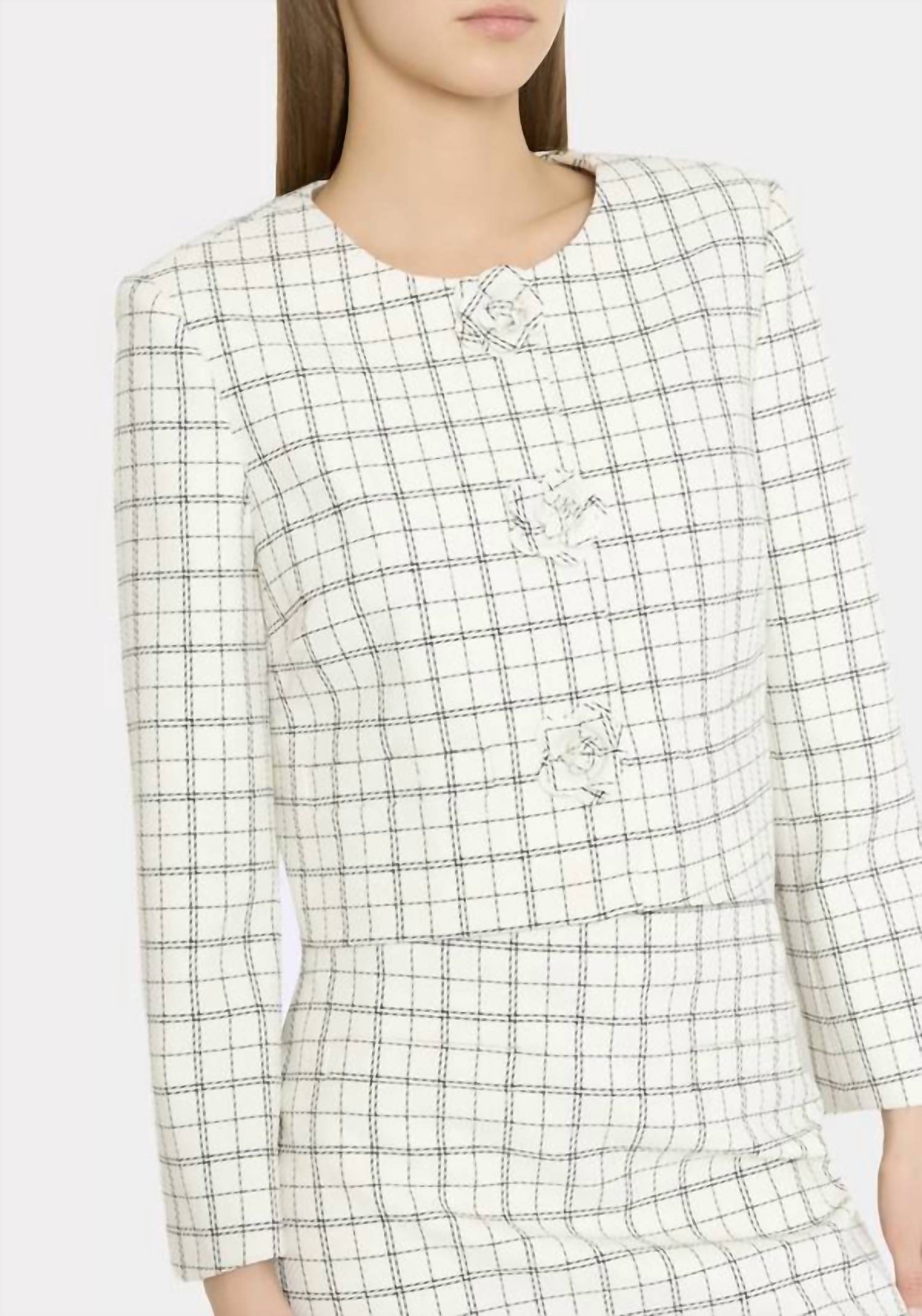 Milly - Mika Plaid Jacket