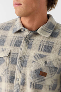 O'Neill - Glacier Plaid High Pile Button-down Shirt
