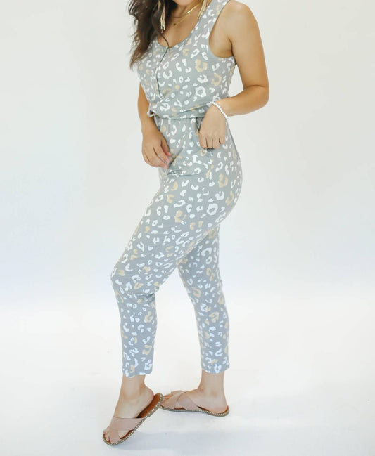 Entro - Simply Greater Leopard Jumpsuit