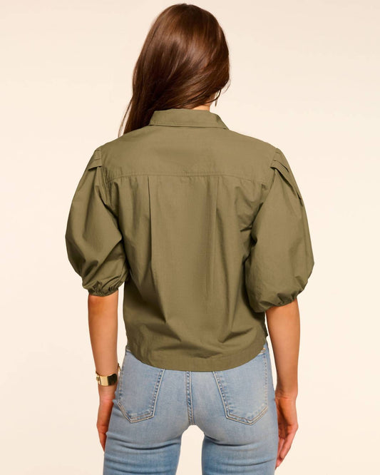 Ramy Brook - Valeria Cotton Poplin Button Down Top
