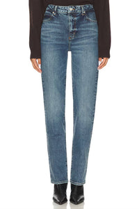 FRAME Ruler Straight Leg Jeans in halo - women's jeans