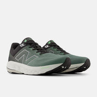 New Balance Men's Fresh Foam X 860v14 Running Shoes in dark juniper black cement grey matter - men's shoe - alternate view