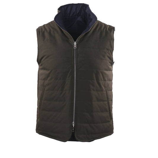 Hagen - Men's Flannel & Microfiber Reversible Vest