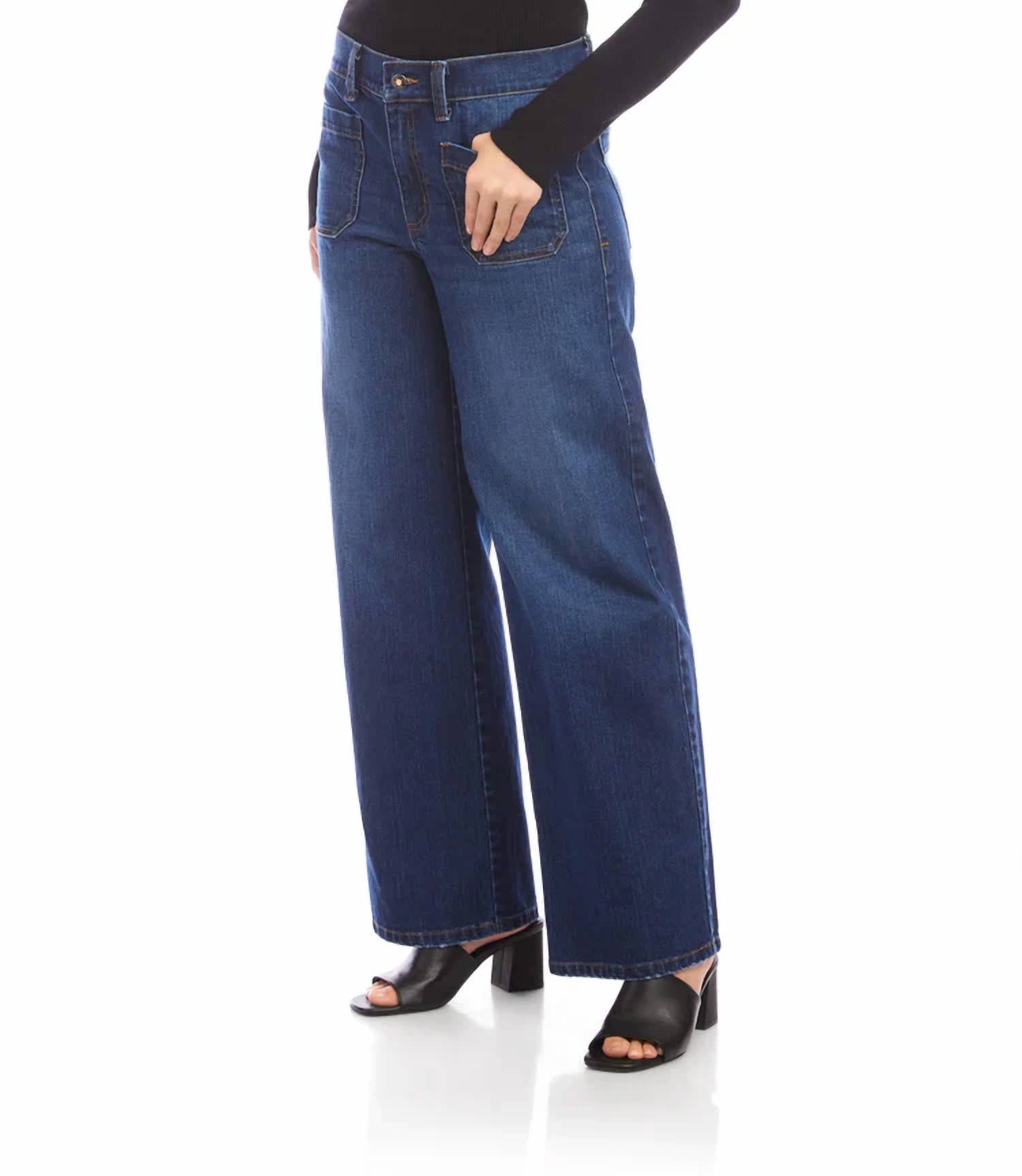 Karen Kane - Lauren Patch Pocket Jeans