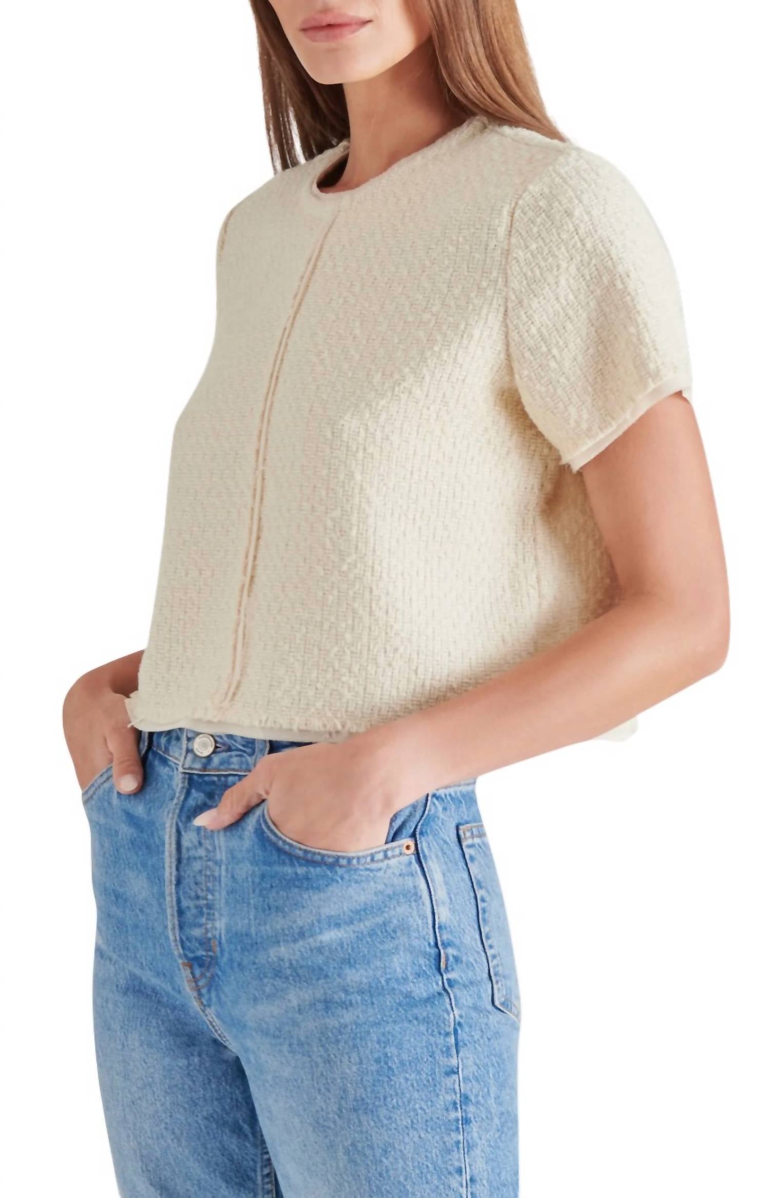 Steve Madden - Addie Tweed Top
