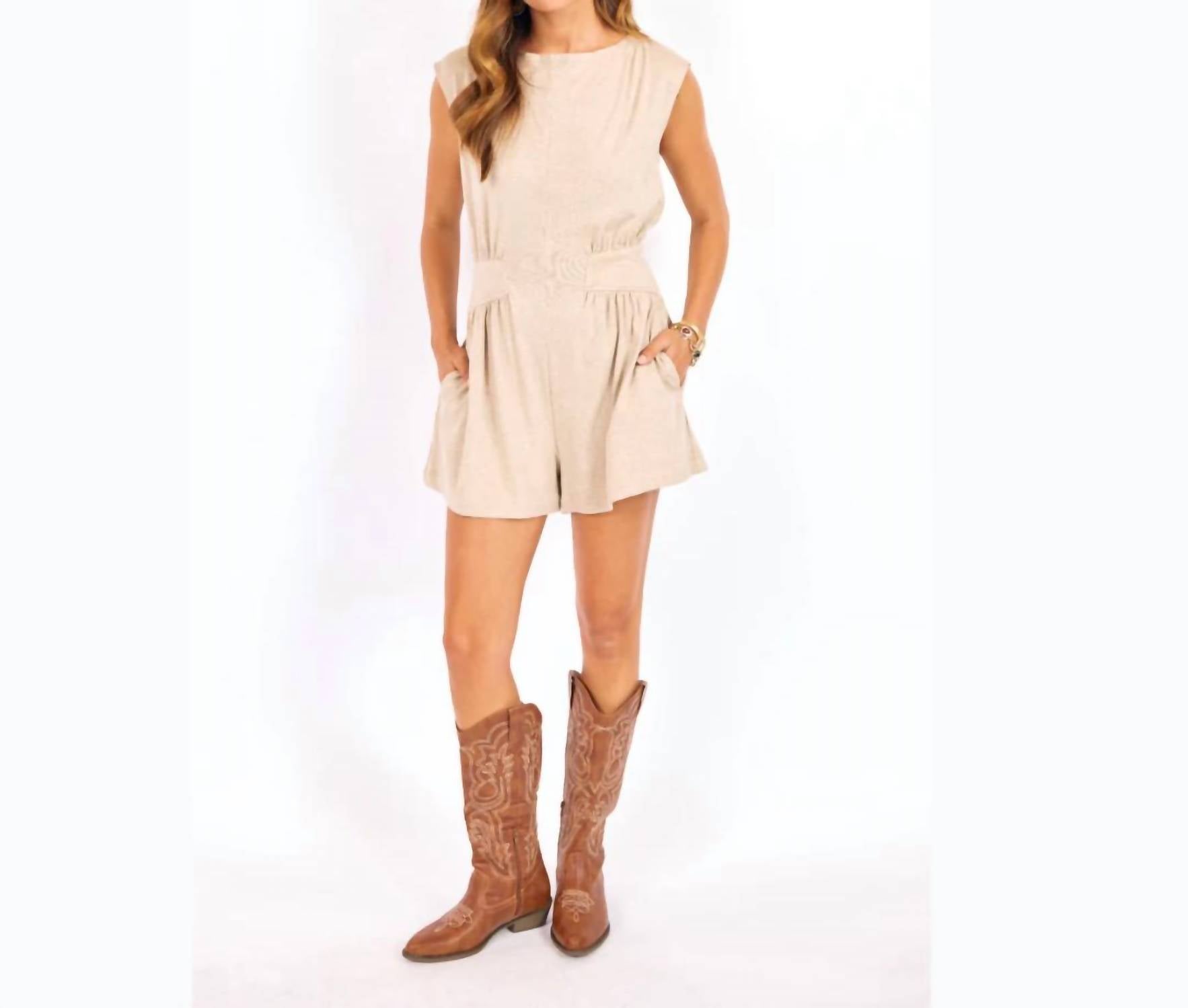 Sage The Label - Savannah Knit Romper