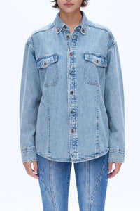 Bayeas - Classic Long Sleeve Oversized Button Down Shirt