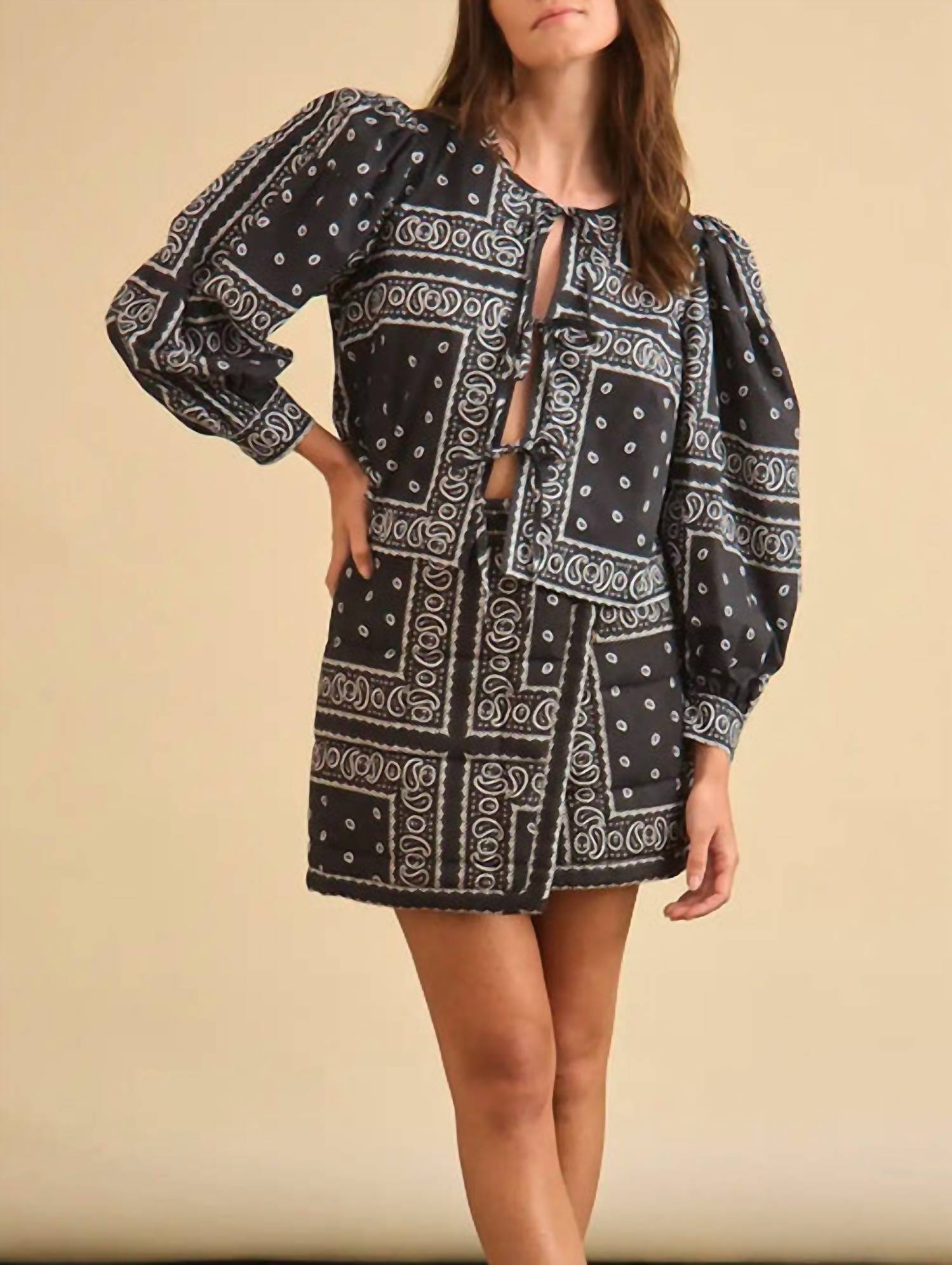 Hunter Bell - Katie Long Sleeve Top
