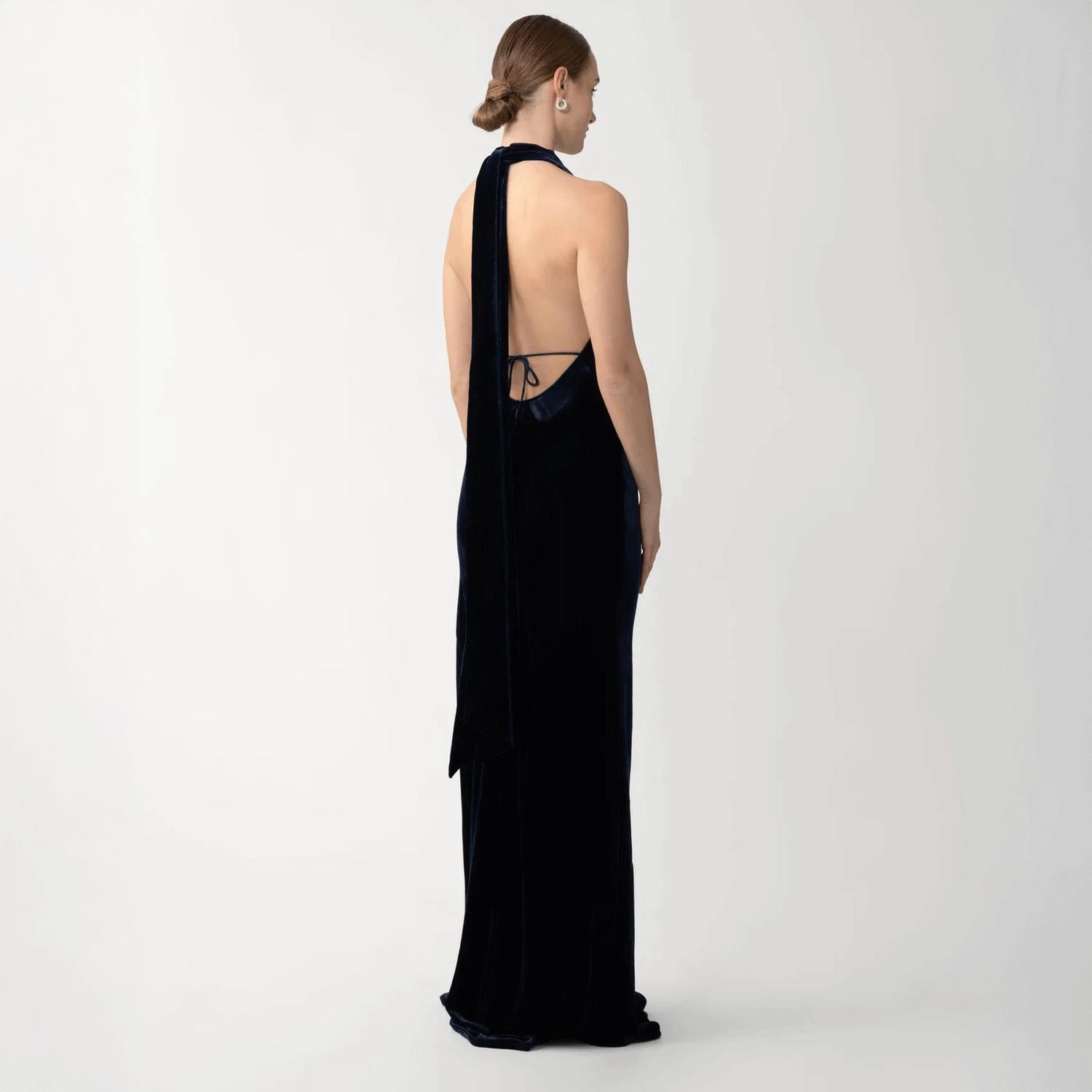 Sau Lee - Pearl Velvet Gown