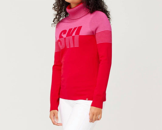 Krimson Klover - Women's Slopeside Turtleneck Sweater