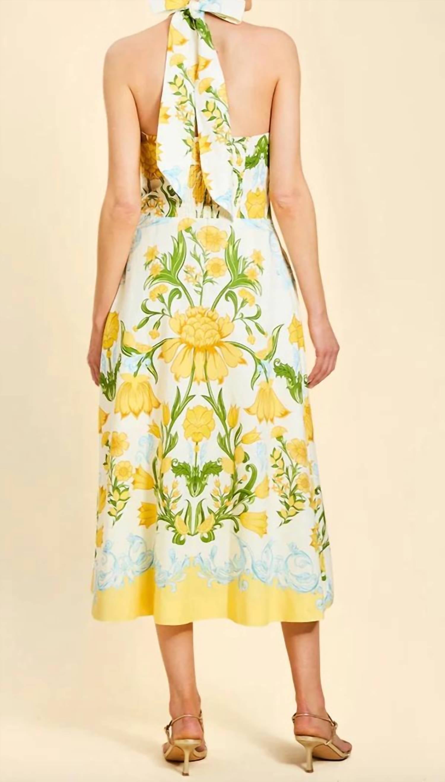 Mestiza New York - Copacabana Halter Midi Dress