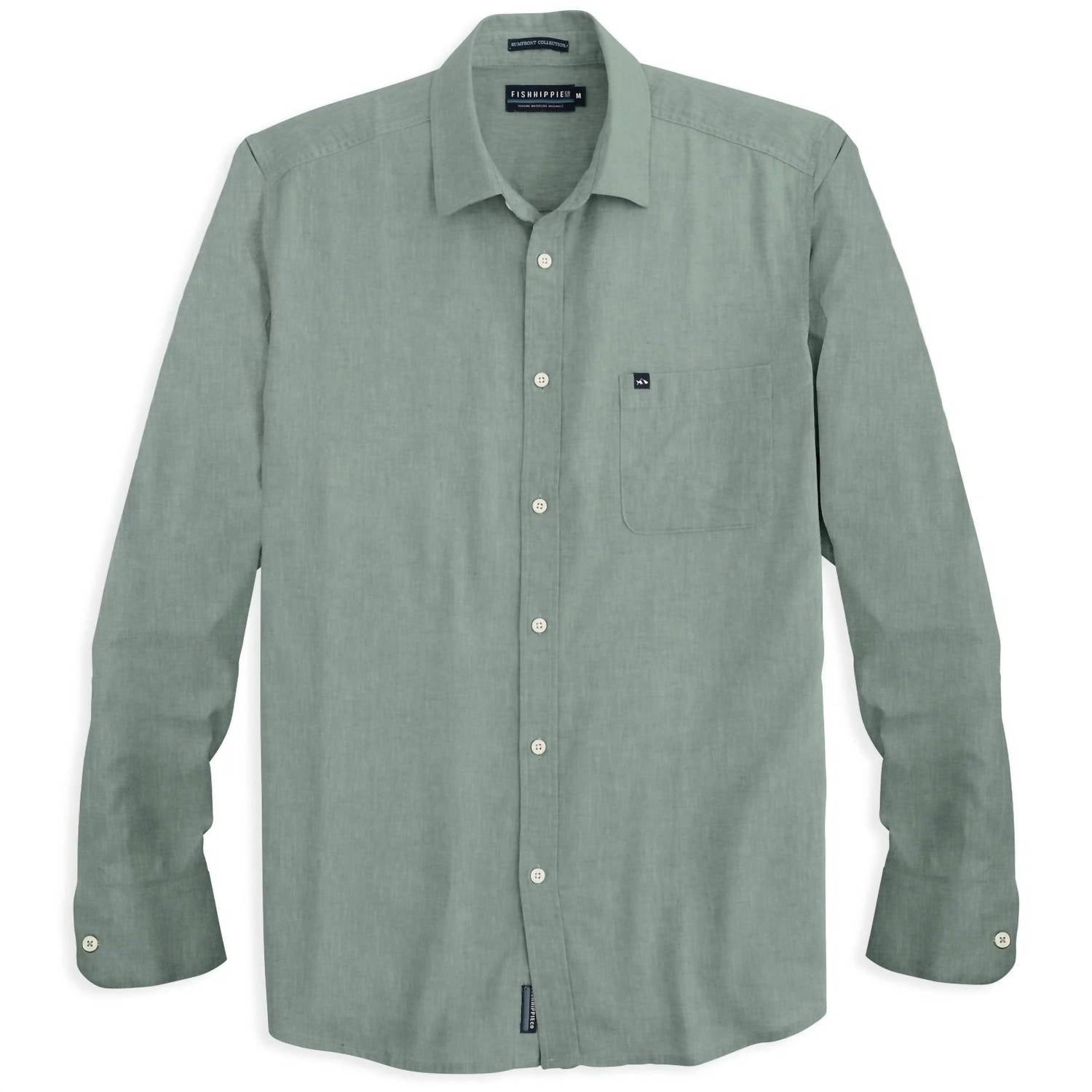 Fish Hippie Co - Men's Rumfront Long Sleeve Shirt