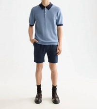 Scotch & Soda - Knitted Tonal Striped Regular Polo