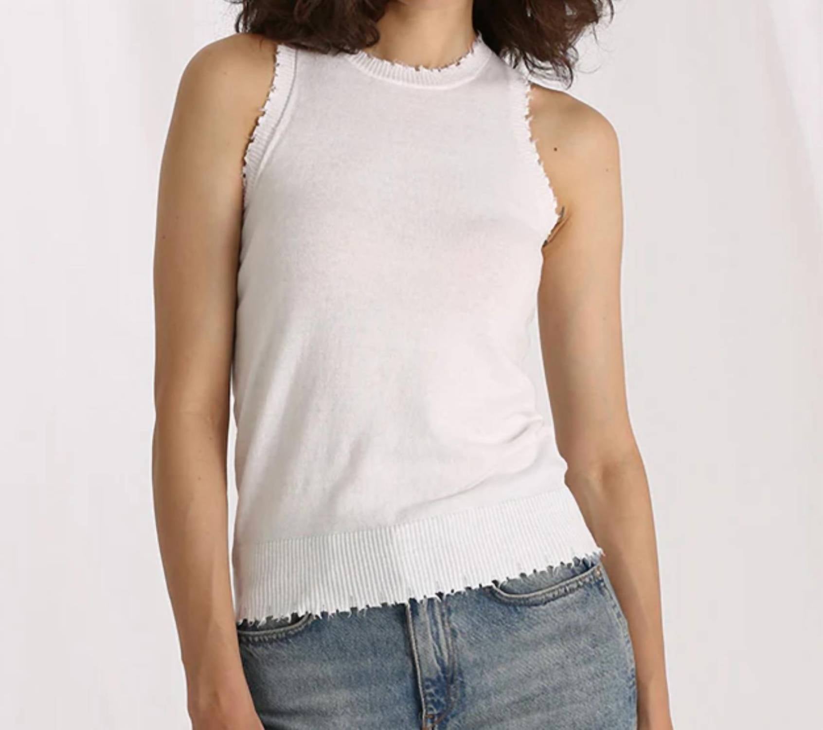 Minnie Rose - Cashmere Tank Top