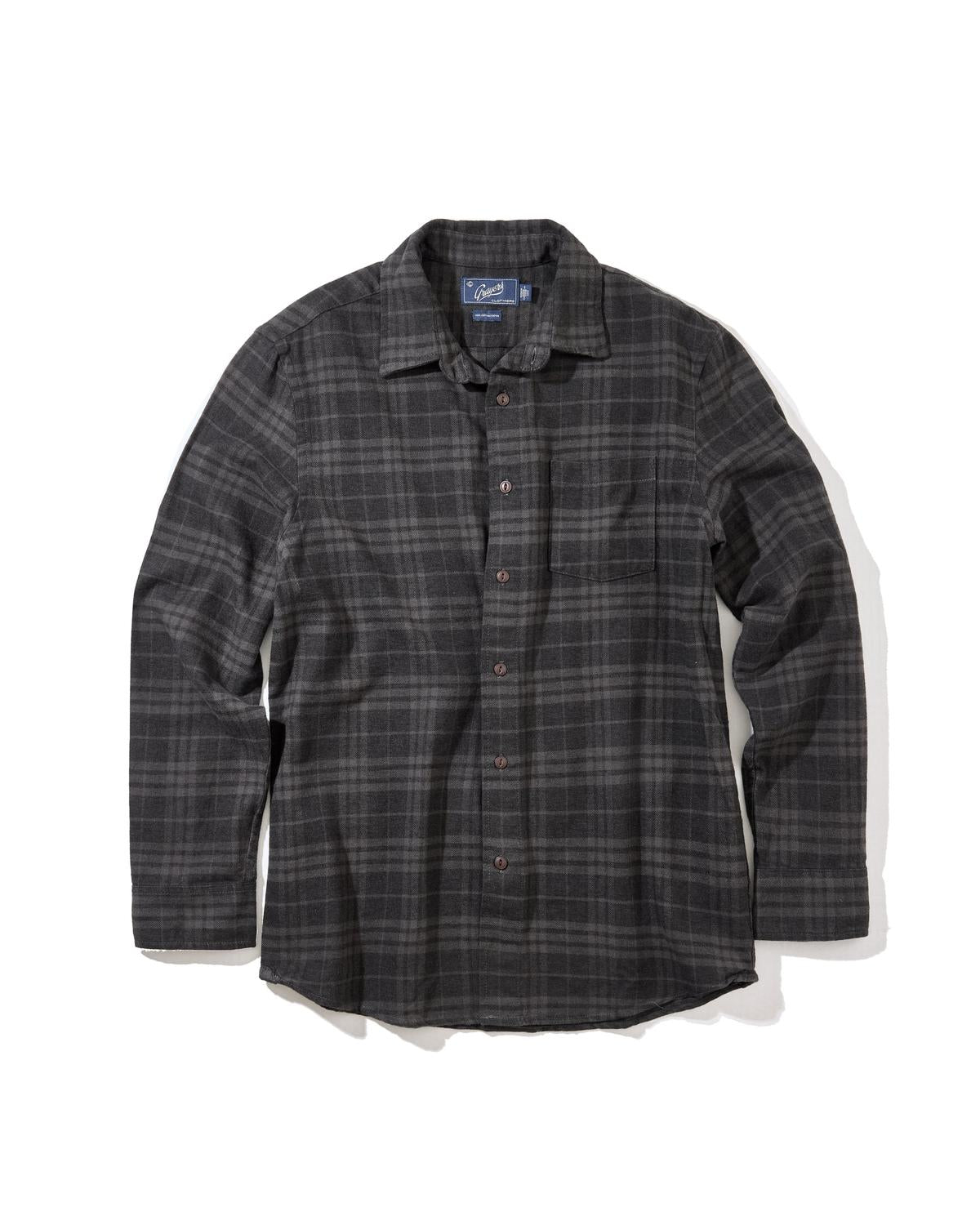 Grayers - Men's Jaspe Midweight Flannel Shirt