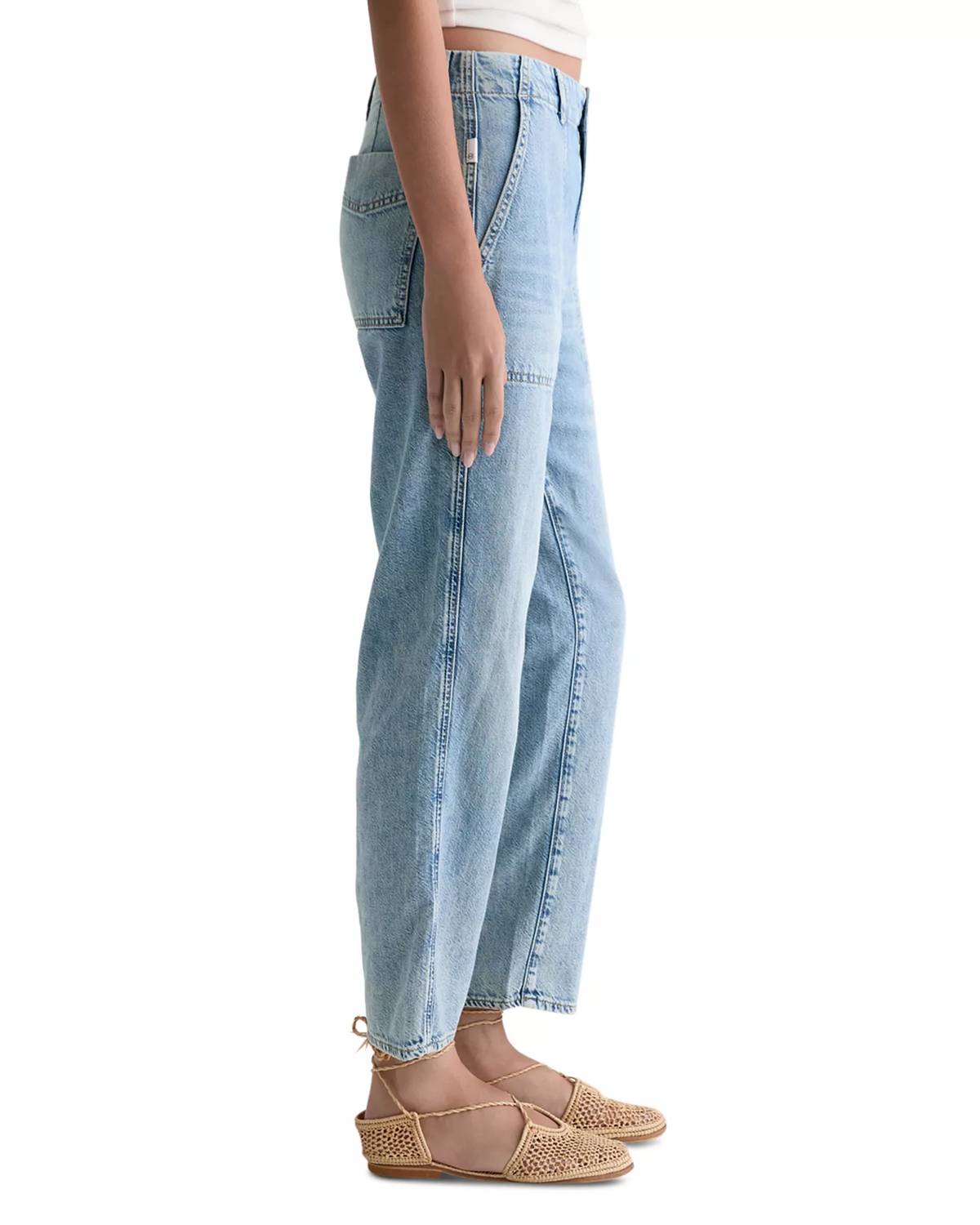 Ag Jeans - Analeigh Mid Rise Utility Jeans