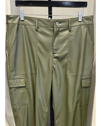 Esqualo - Women's Trousers Cargo Vegan Leather