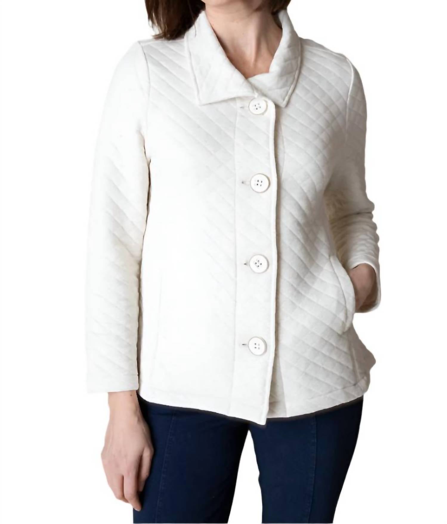 Habitat - Cozy Quilted Button Front Jacket