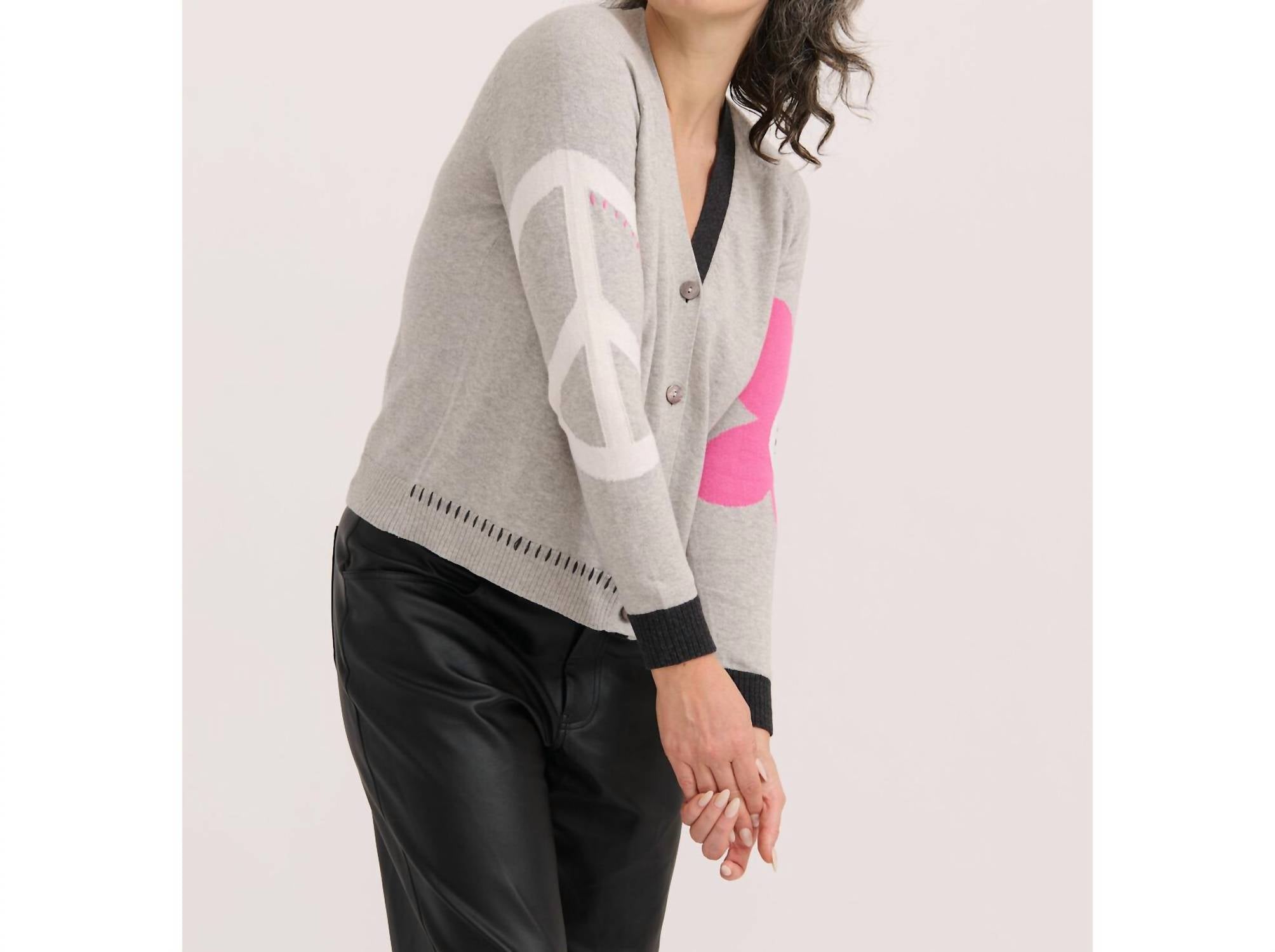 Zaket & Plover - Peace Please Cardigan