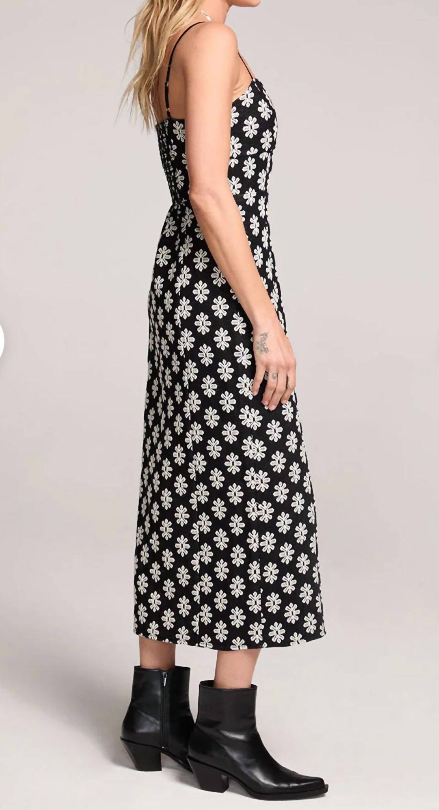 Saltwater Luxe - Dottie Midi Knit Floral Dress
