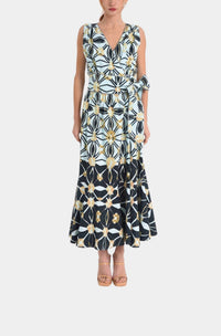 Ciebon - Wrap Sleeveless Dress