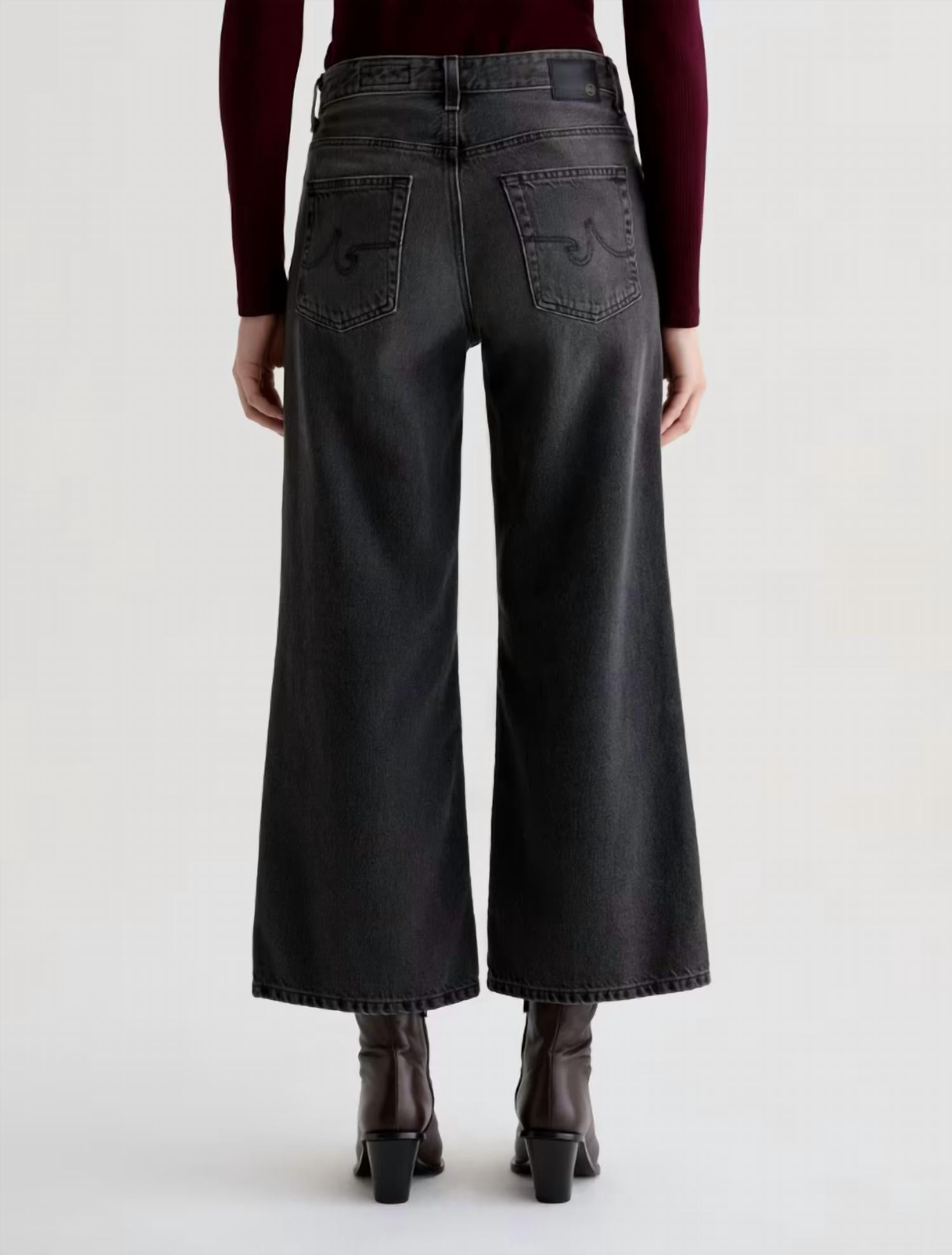 Ag Jeans - Saige Wide Leg Crop Jean