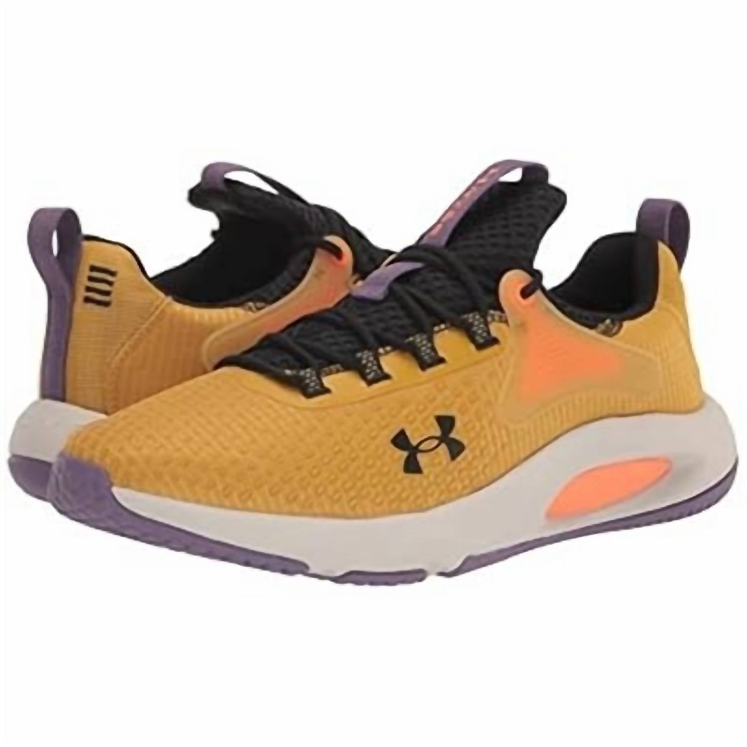 UNDER ARMOUR Men's Hovr Rise 4 Shoes in gilded yellow orange blast black - men's sneaker - view 7