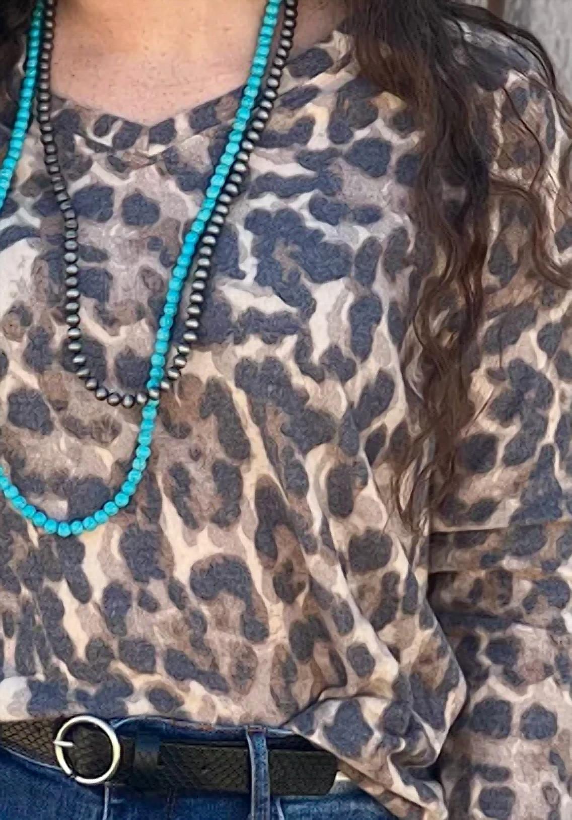 Texas True Threads - Fuzzy Rocks Top