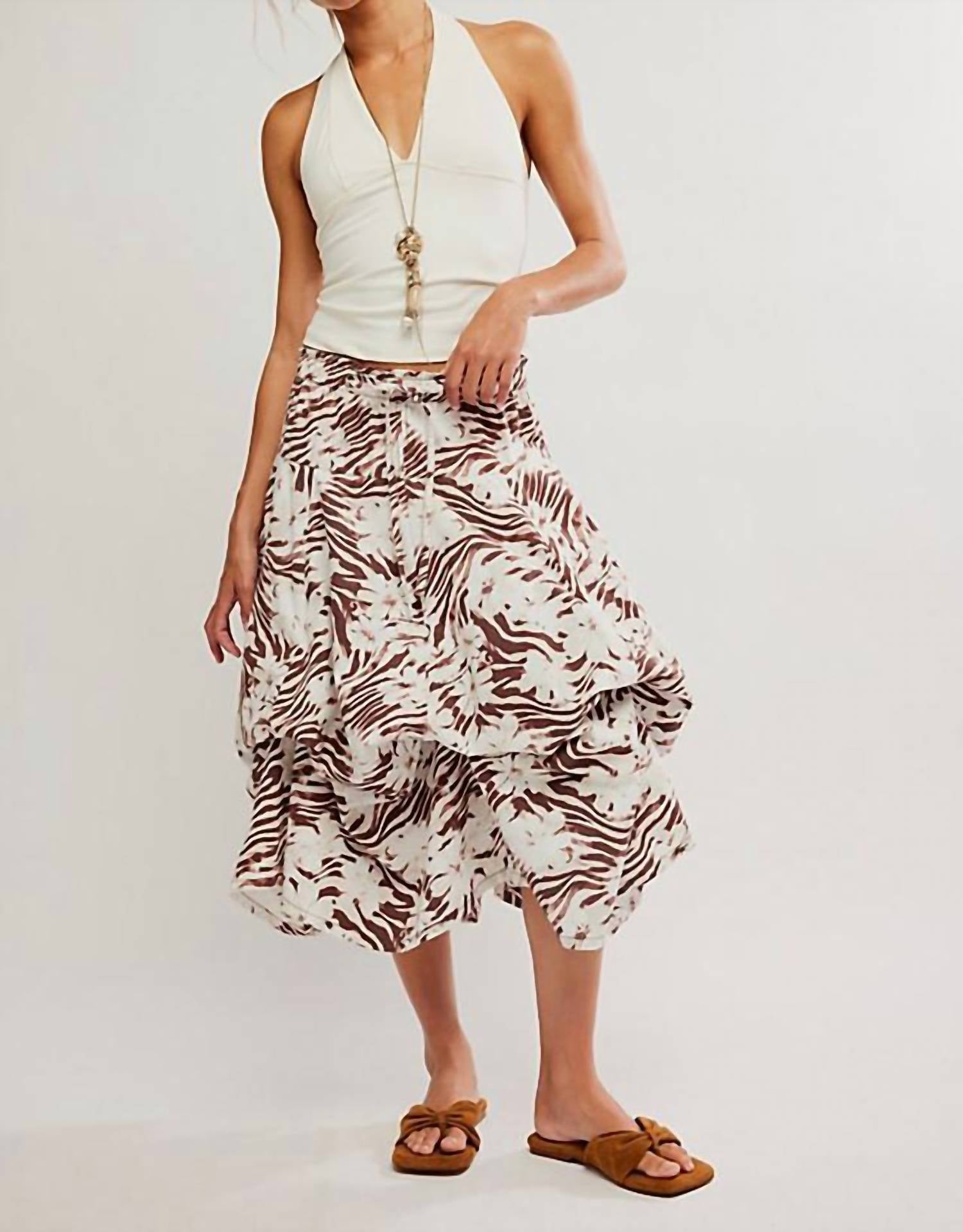 Free People - Women's Zephyr Bustle Skirt