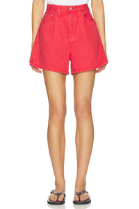 Agolde - RHODA PLEATED A-LINE SHORT