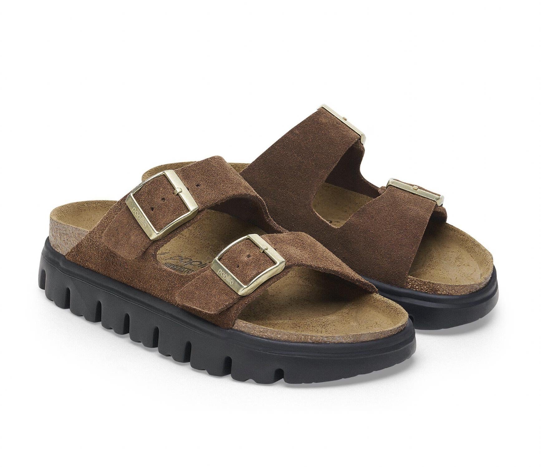 Birkenstock - Women's Arizona Chunky Suede Sandals