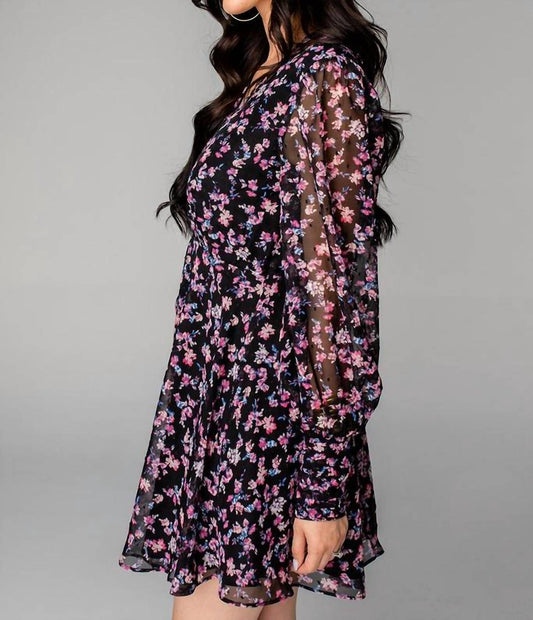 Buddylove - Parker V-Neck Skater Dress