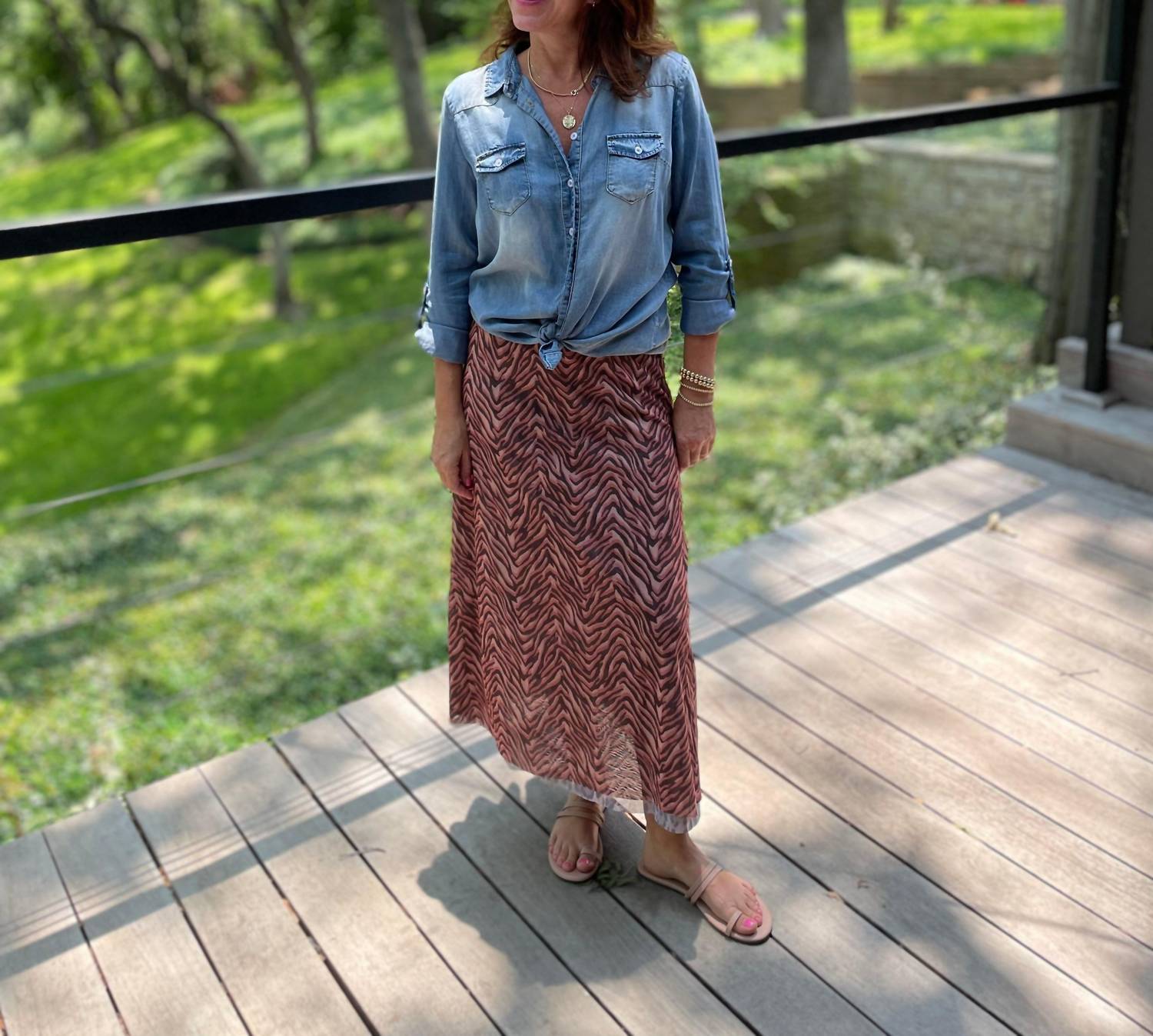 Save The Faith - Reversible Maxi Skirt