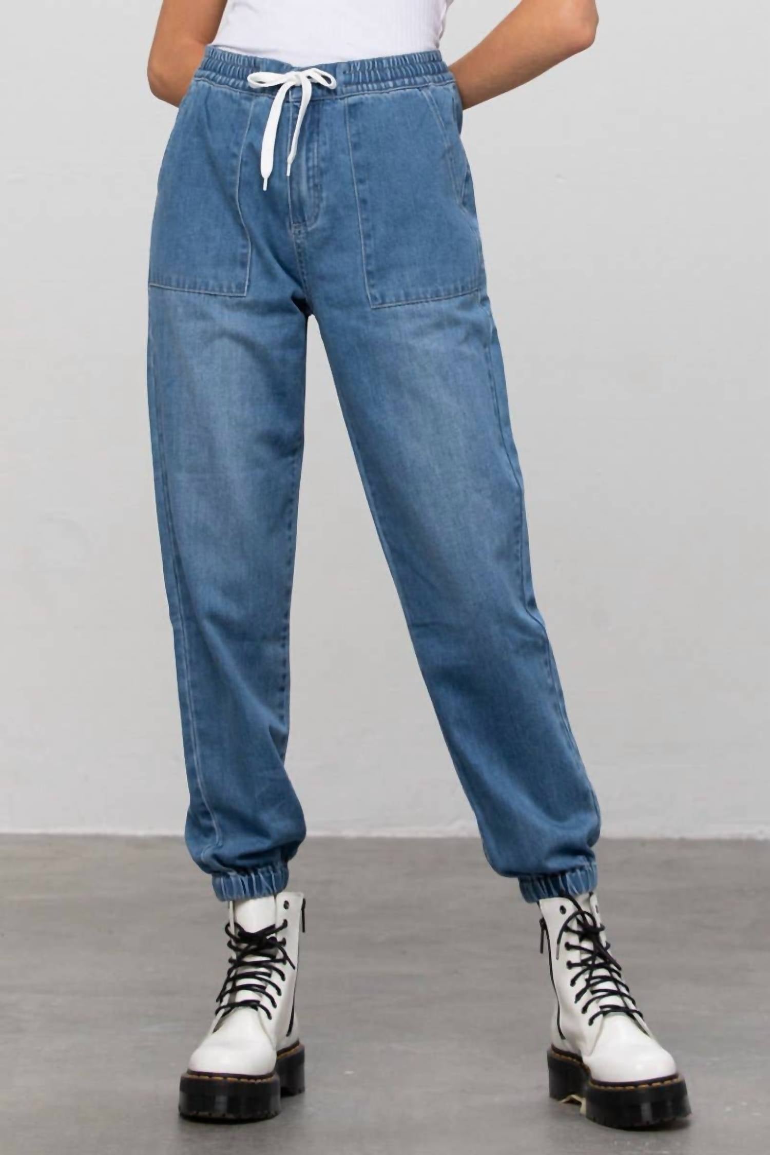 Insane Gene - Britt High Rise Drawstring Joggers