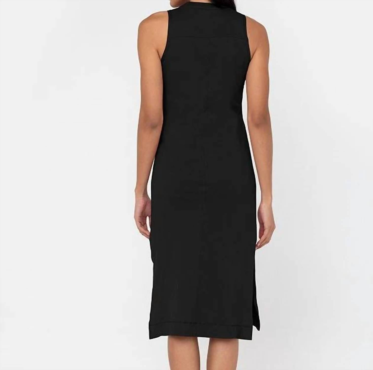 Hyfve - Sleeveless Shift Midi Dress