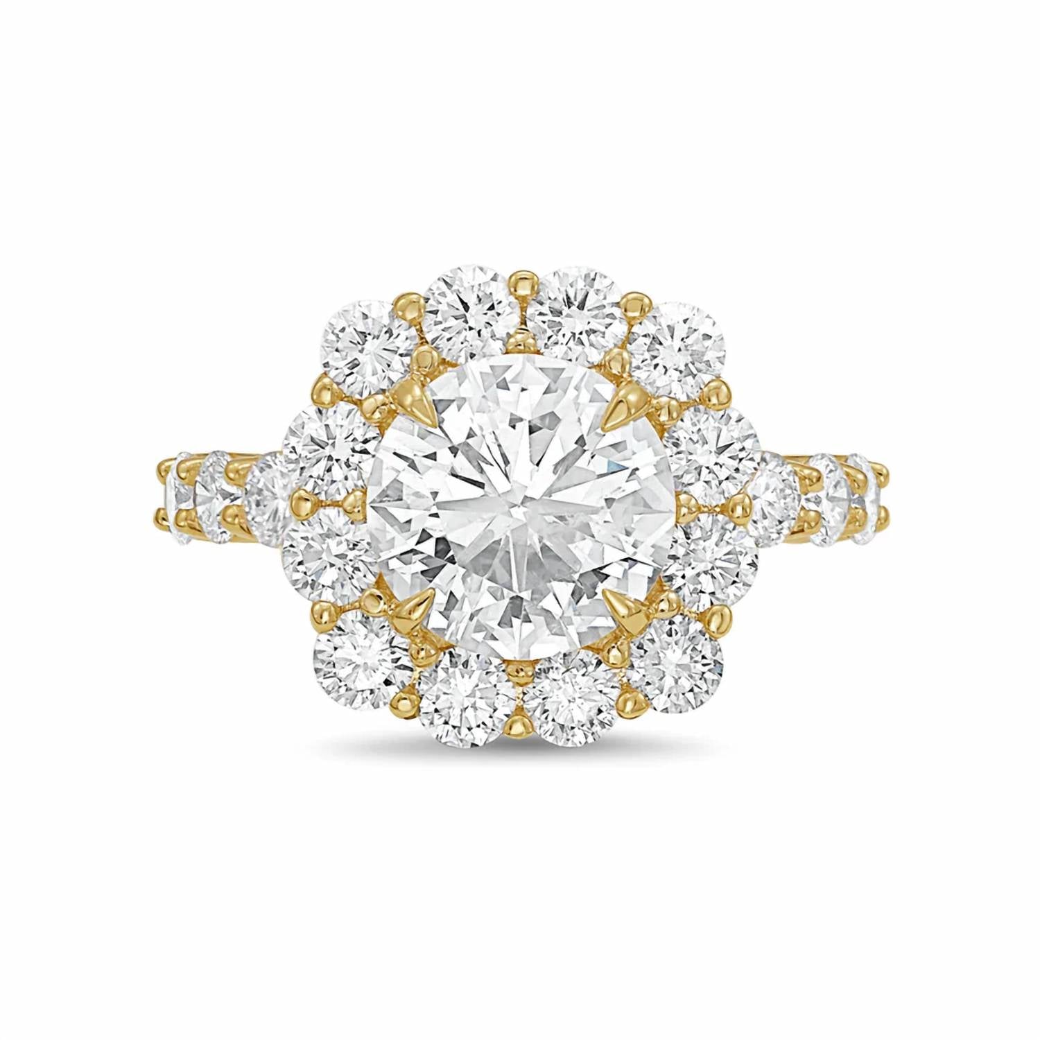 Diana M Jewels - Women's Round Lab-Grown Diamond Fashion Ring (6.00 Ct) - Elegant