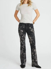 DRIFTWOOD Eva Boot Cut Jeans in phantom hallucination - women's jeans